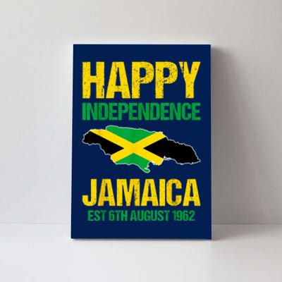 Happy Independence Jamaica Est 6th August 1962 Jamaican Canvas