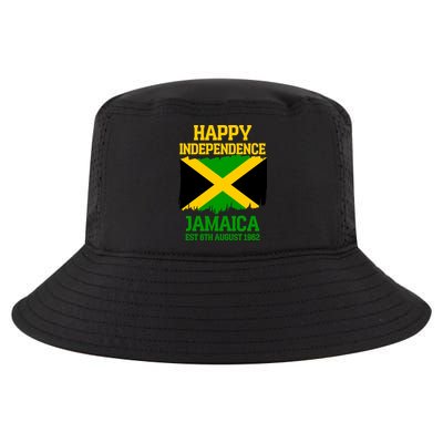 Happy Independence Jamaica Est 6th August 1962 Jamaican Flag Cool Comfort Performance Bucket Hat