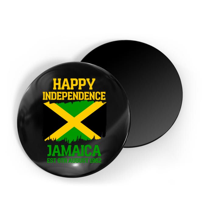 Happy Independence Jamaica Est 6th August 1962 Jamaican Flag Magnet