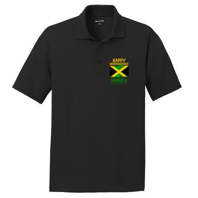 Happy Independence Jamaica Est 6th August 1962 Jamaican Flag PosiCharge RacerMesh Polo