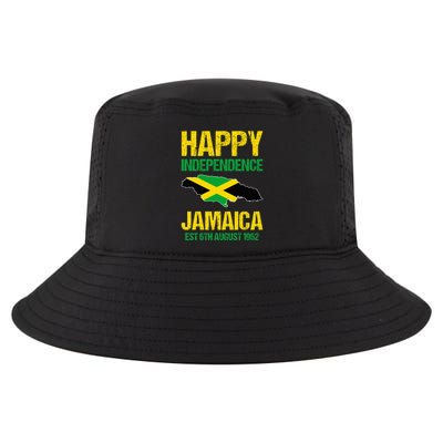 Happy Independence Jamaica Est 6th August 1962 Jamaican Cool Comfort Performance Bucket Hat