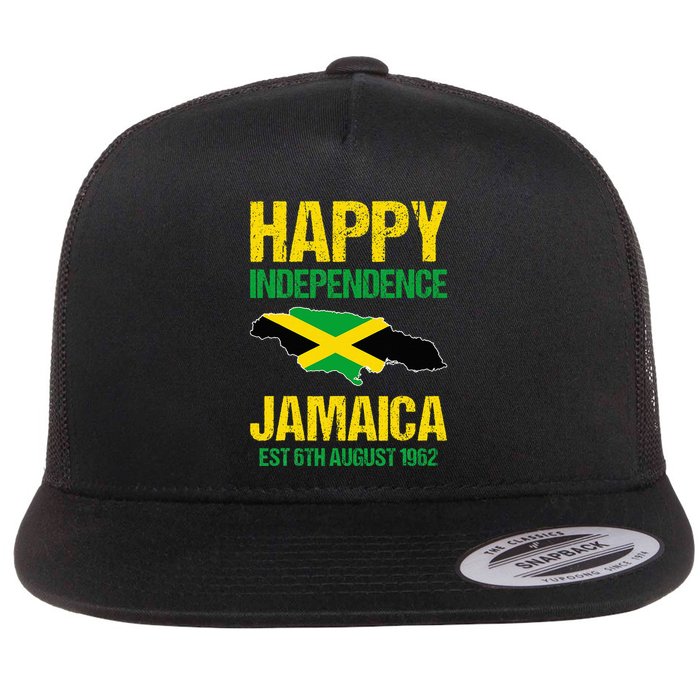 Happy Independence Jamaica Est 6th August 1962 Jamaican Flatbill Hat