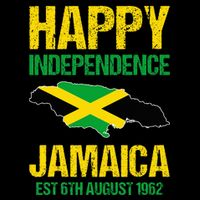 Happy Independence Jamaica Est 6th August 1962 Jamaican Flatbill Hat