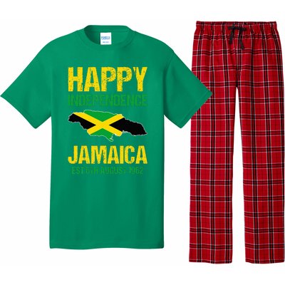 Happy Independence Jamaica Est 6th August 1962 Jamaican Pajama Set