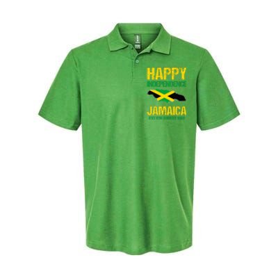 Happy Independence Jamaica Est 6th August 1962 Jamaican Softstyle Adult Sport Polo