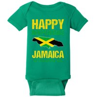 Happy Independence Jamaica Est 6th August 1962 Jamaican Baby Bodysuit