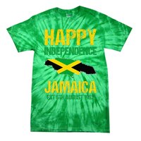 Happy Independence Jamaica Est 6th August 1962 Jamaican Tie-Dye T-Shirt