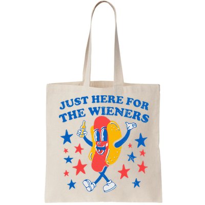 Hotdog IM Just Here For The Wieners 4th Of July Bag