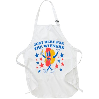Hotdog IM Just Here For The Wieners 4th Of July Apron