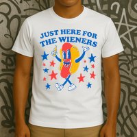 Hotdog IM Just Here For The Wieners 4th Of July T-Shirt