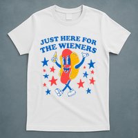 Hotdog IM Just Here For The Wieners 4th Of July T-Shirt
