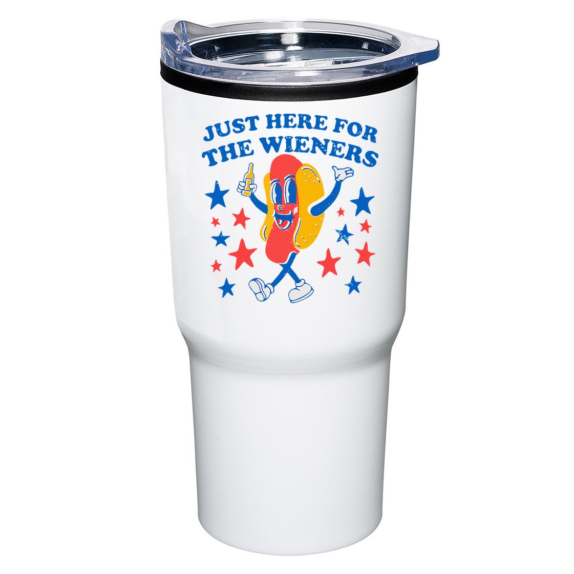 Hotdog IM Just Here For The Wieners 4th Of July Tumbler