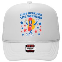 Hotdog IM Just Here For The Wieners 4th Of July Hat