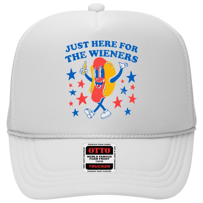 Hotdog IM Just Here For The Wieners 4th Of July Hat
