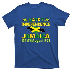 Happy Independence Jamaica Day Jamaican Flag 1962 T-Shirt