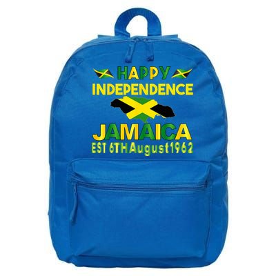 Happy Independence Jamaica Day Jamaican Flag 1962 16 in Basic Backpack