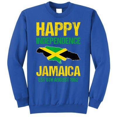 Happy Independence Jamaica Est 6th August 1962 Jamaican Sweatshirt