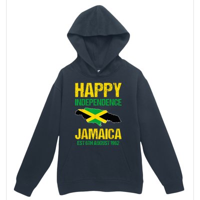 Happy Independence Jamaica Est 6th August 1962 Jamaican Urban Pullover Hoodie