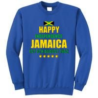 Happy Independence Jamaica Est 6th August 1962 Jamaican Sweatshirt