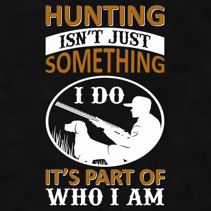 Hunting Isn't Just Something I Do It's Part Pf Who I Am Ladies PosiCharge Tri-Blend Wicking Tank