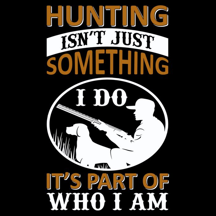 Hunting Isn't Just Something I Do It's Part Pf Who I Am 16 in Basic Backpack