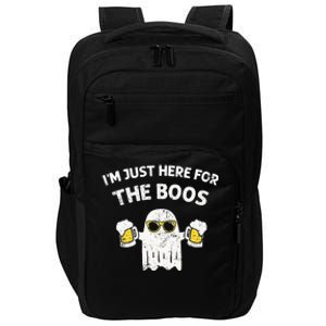 Halloween Im Just Here For Boos Halloween Beer Lovers Impact Tech Backpack