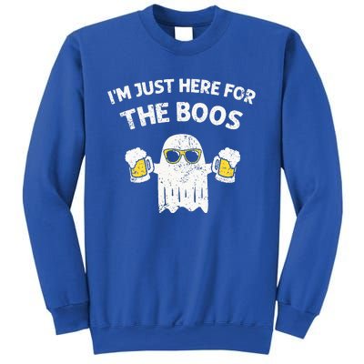 Halloween Im Just Here For Boos Halloween Beer Lovers Sweatshirt