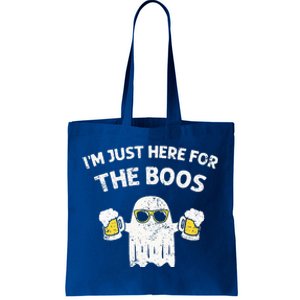 Halloween Im Just Here For Boos Halloween Beer Lovers Tote Bag