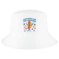Hotdog IM Just Here For The Wieners Cool Comfort Performance Bucket Hat