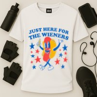 Hotdog IM Just Here For The Wieners Performance Shirt
