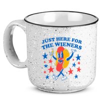 Hotdog IM Just Here For The Wieners 15oz Campfire Ceramic Mug