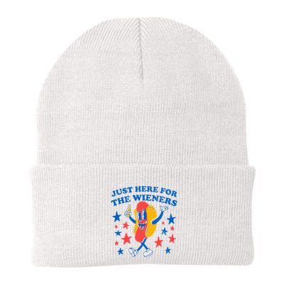 Hotdog IM Just Here For The Wieners Beanie