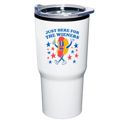 Hotdog IM Just Here For The Wieners Tumbler