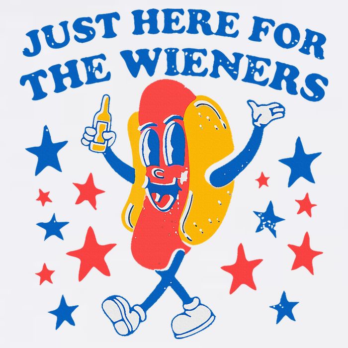 Hotdog IM Just Here For The Wieners Wool Snapback Cap