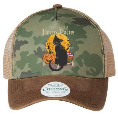 Halloween It's Just A Bunch Of Hocus Pocus Legacy Tie Dye Trucker Hat