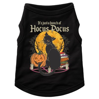 Halloween It's Just A Bunch Of Hocus Pocus Doggie Tank