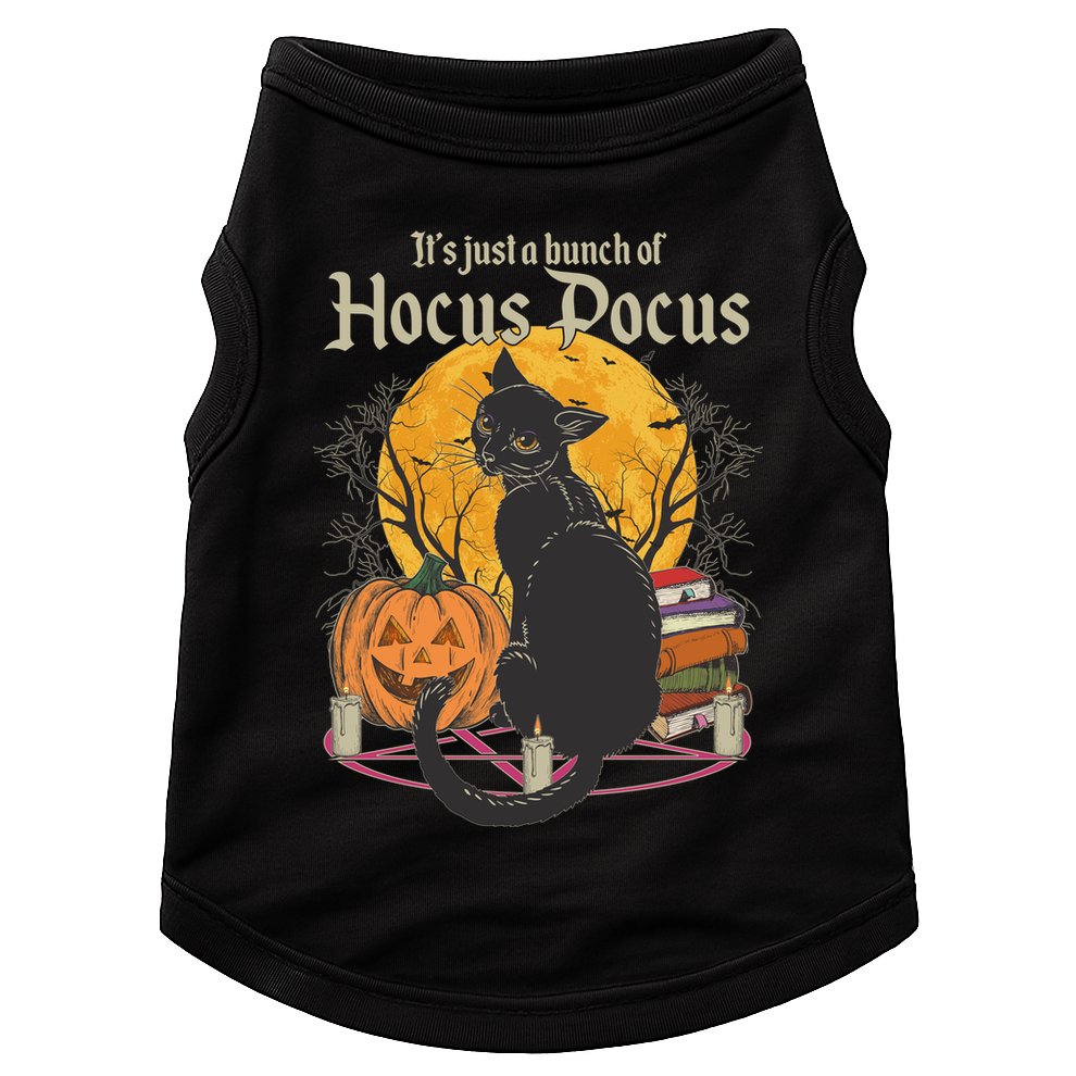 Halloween It's Just A Bunch Of Hocus Pocus Doggie Tank