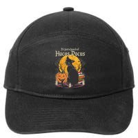 Halloween It's Just A Bunch Of Hocus Pocus 7-Panel Snapback Hat