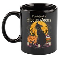 Halloween It's Just A Bunch Of Hocus Pocus 11oz C Handle Ceramic Mug