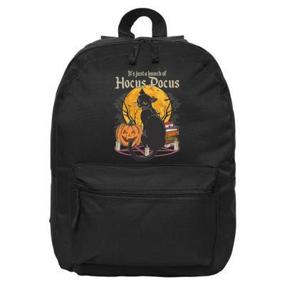 Halloween It's Just A Bunch Of Hocus Pocus 16 in Basic Backpack