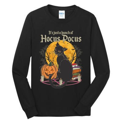 Halloween It's Just A Bunch Of Hocus Pocus Tall Long Sleeve T-Shirt
