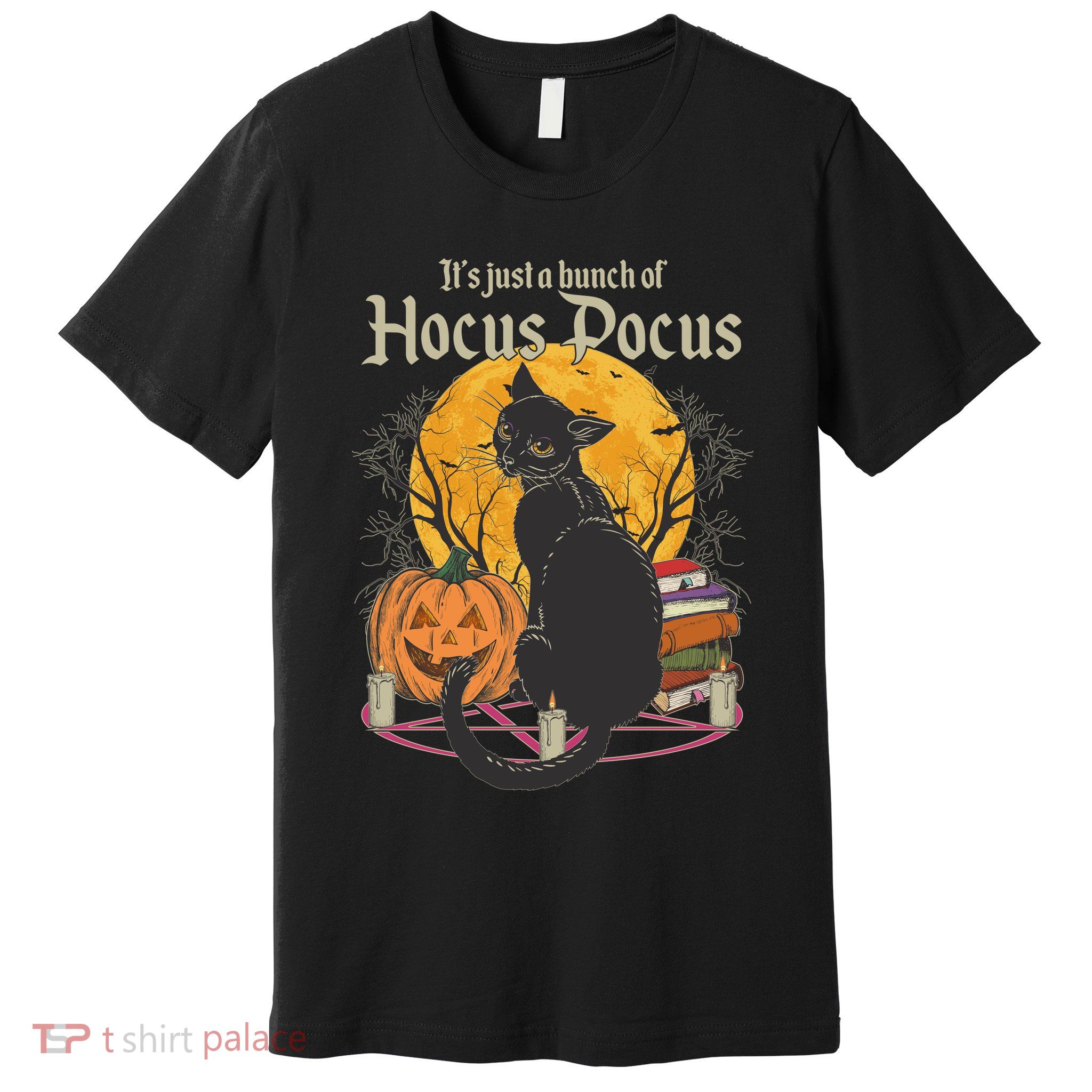 Halloween It's Just A Bunch Of Hocus Pocus Premium T-Shirt