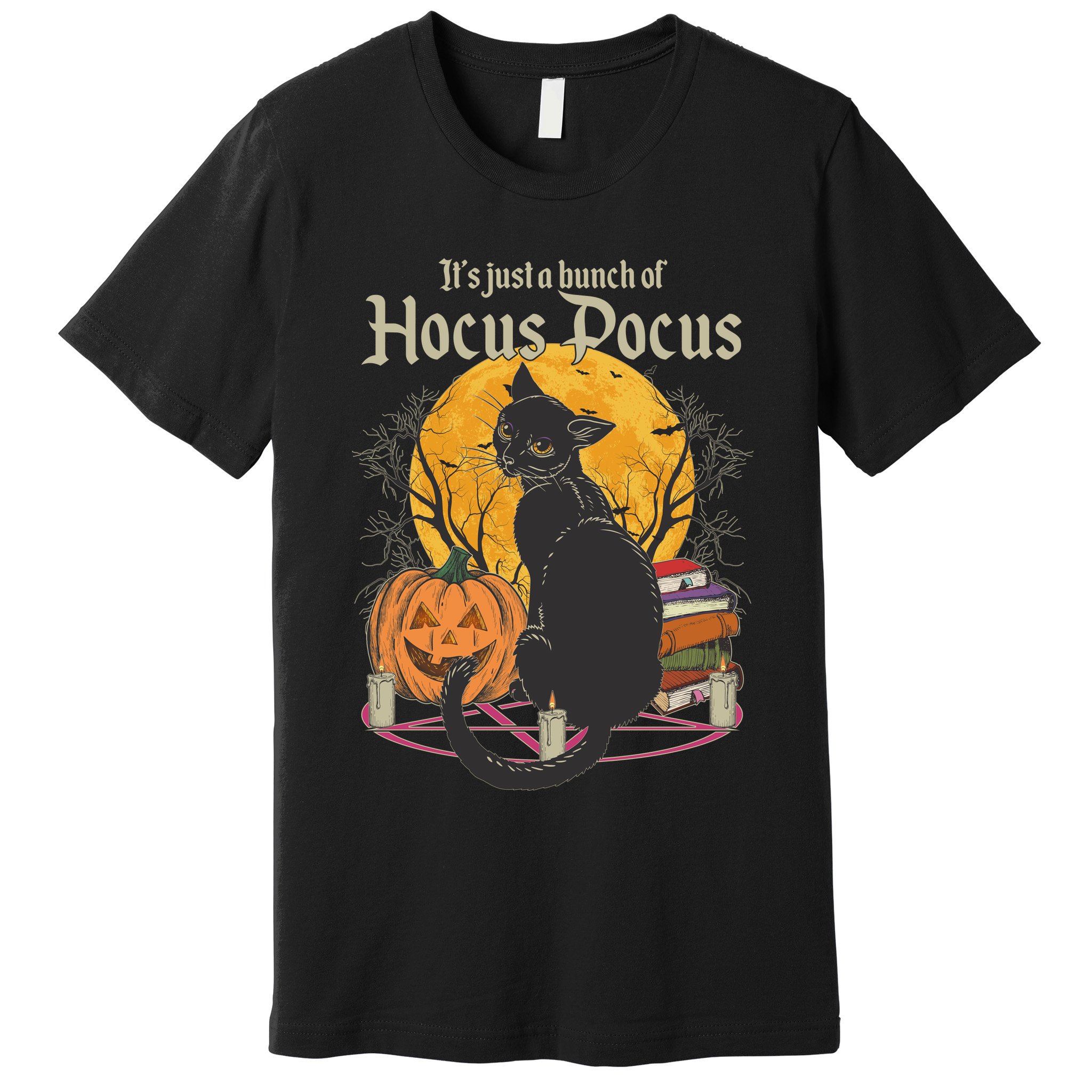 Halloween It's Just A Bunch Of Hocus Pocus Premium T-Shirt