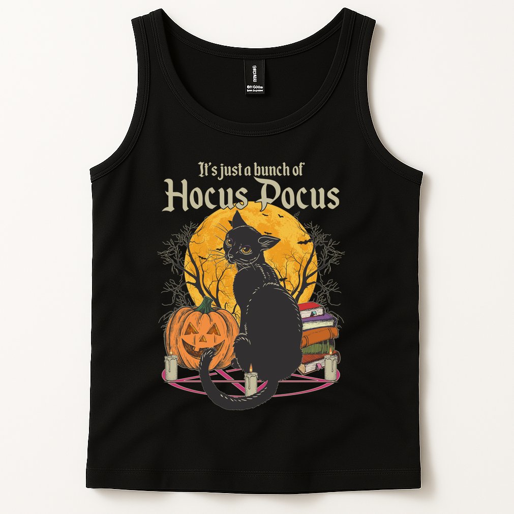 Halloween It's Just A Bunch Of Hocus Pocus Tank Top