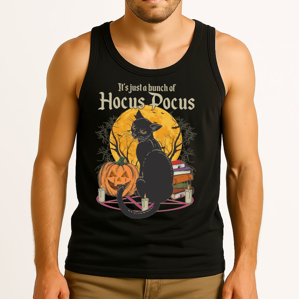 Halloween It's Just A Bunch Of Hocus Pocus Tank Top