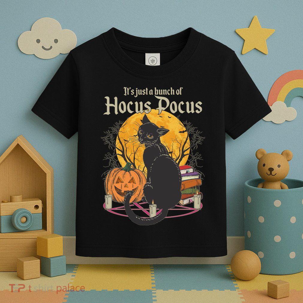 Halloween It's Just A Bunch Of Hocus Pocus Toddler T-Shirt