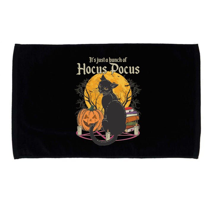 Halloween It's Just A Bunch Of Hocus Pocus Microfiber Hand Towel