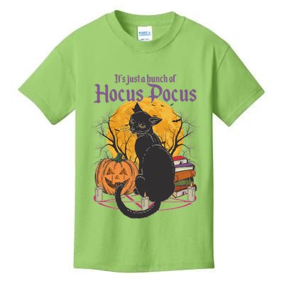 Halloween It's Just A Bunch Of Hocus Pocus Kids T-Shirt