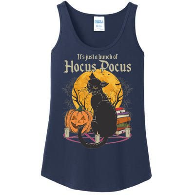 Halloween It's Just A Bunch Of Hocus Pocus Ladies Essential Tank