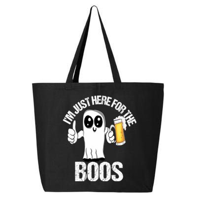 Halloween Im Just Here For The Boos Beer Ing Cool Gift 25L Jumbo Tote